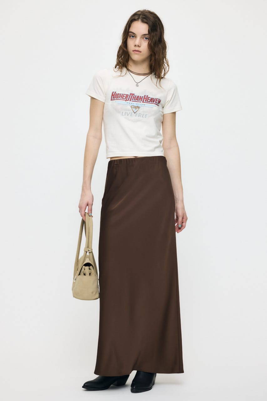 COMPACT ROCK Tシャツ WHT FREE
