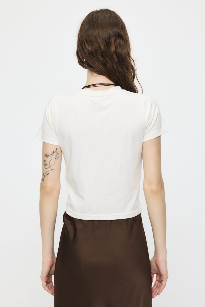 COMPACT ROCK Tシャツ WHT FREE
