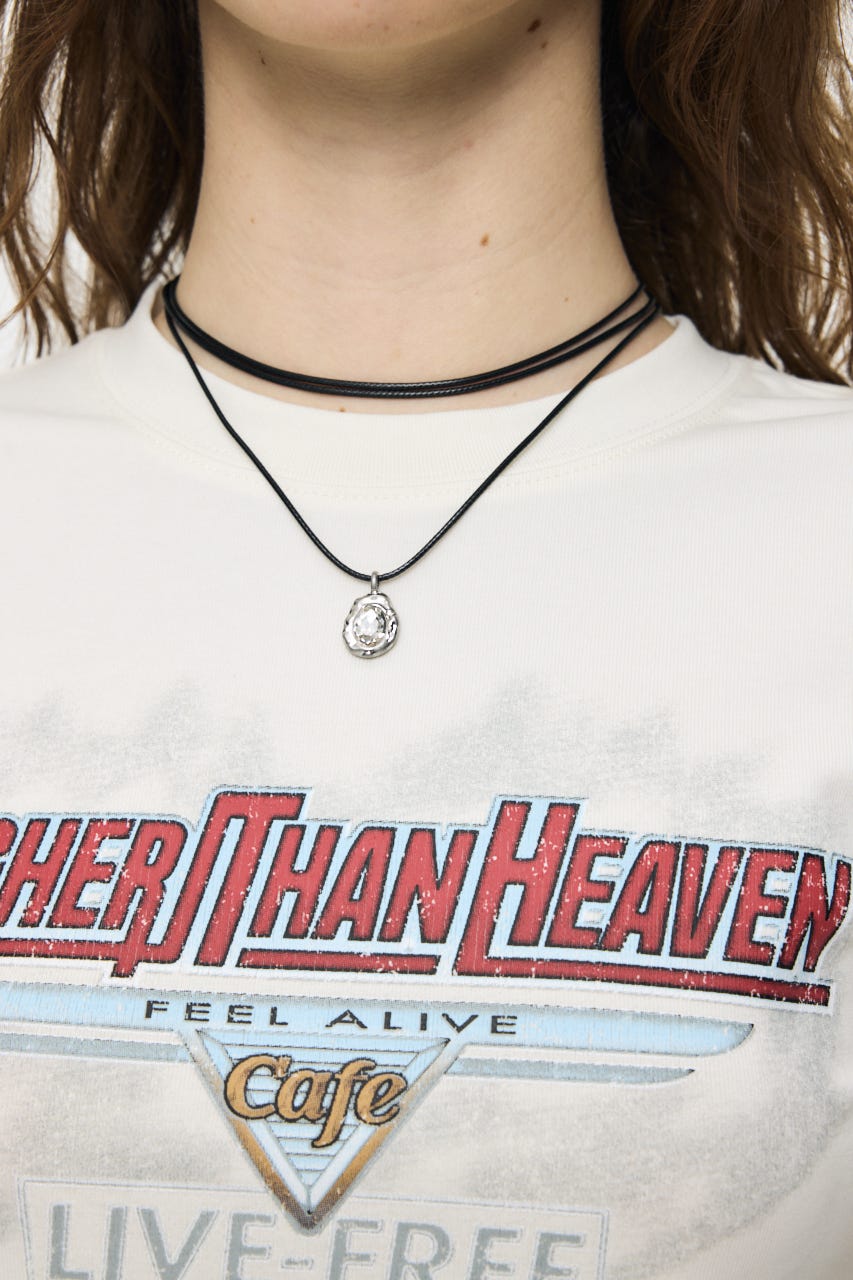COMPACT ROCK Tシャツ WHT FREE