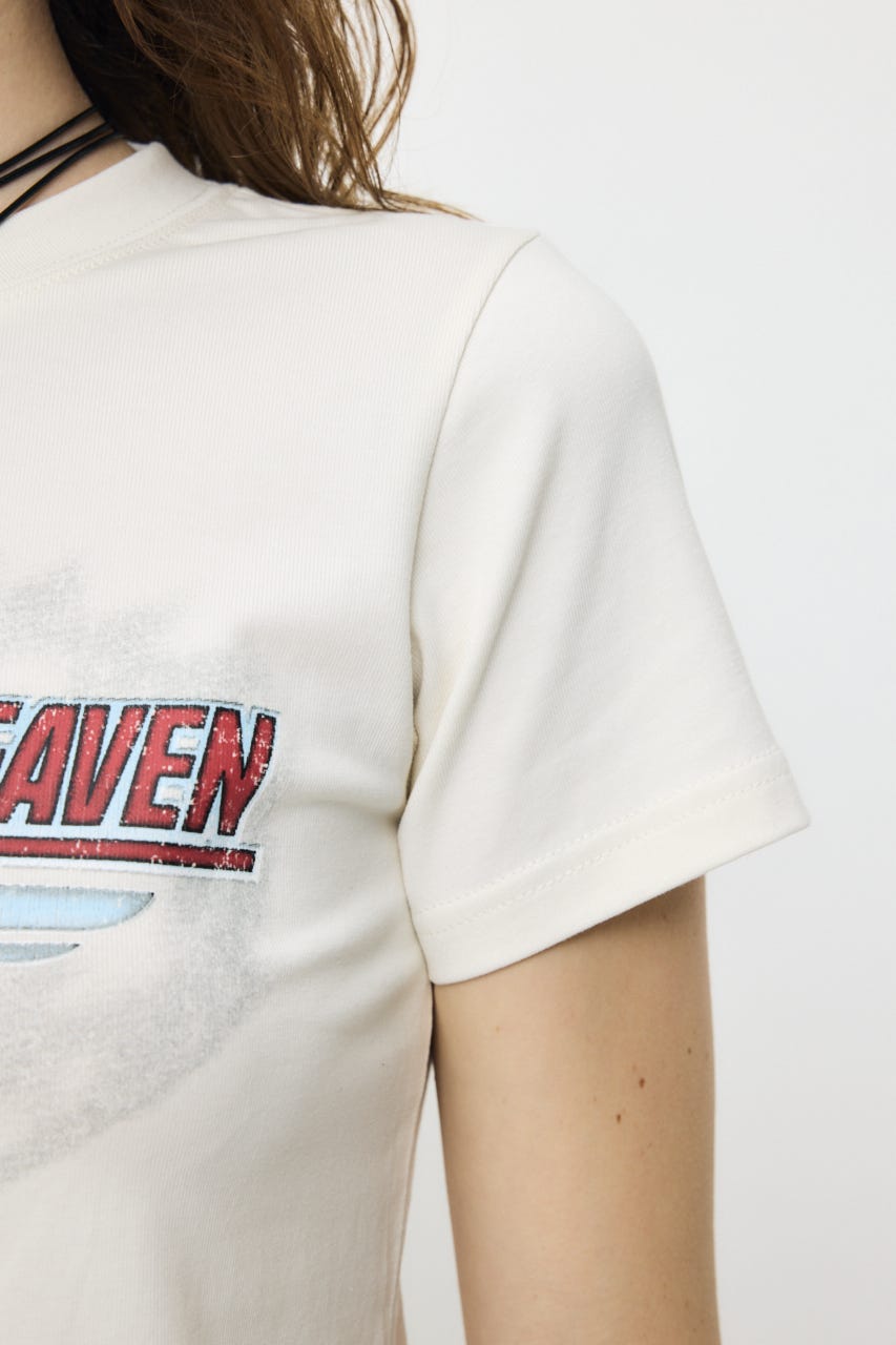 COMPACT ROCK Tシャツ WHT FREE