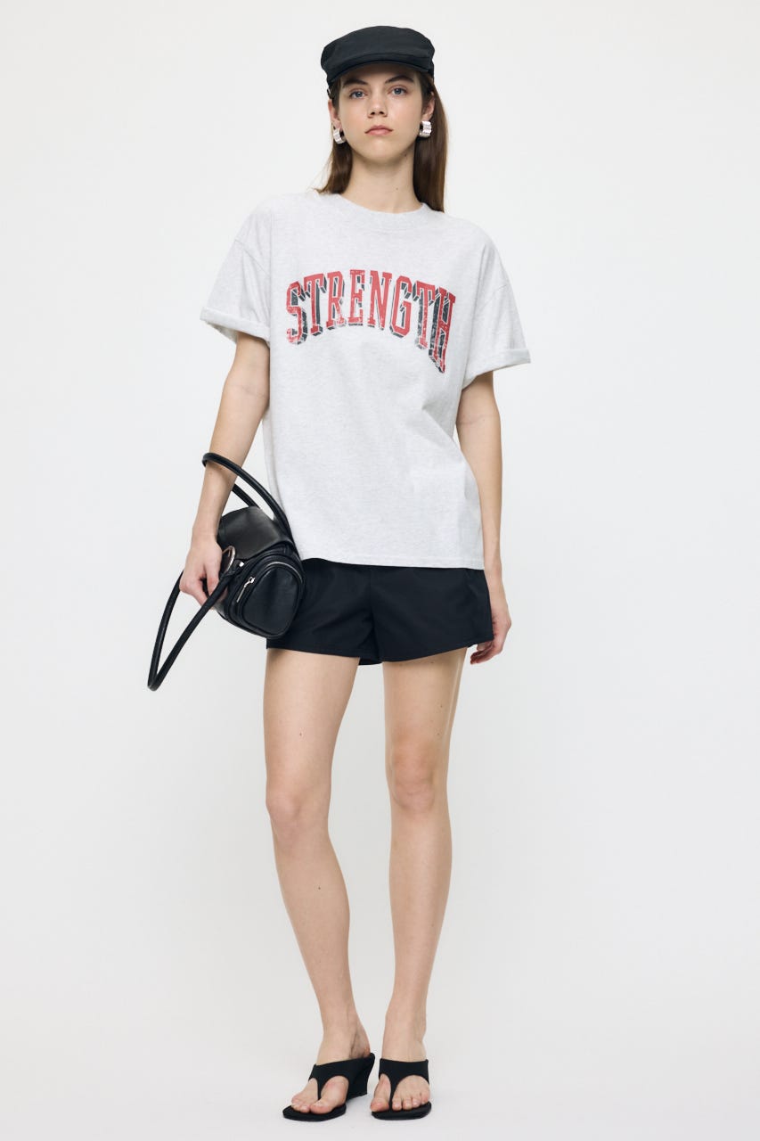 STRENGTH COLLEGE Tシャツ T.GRY FREE