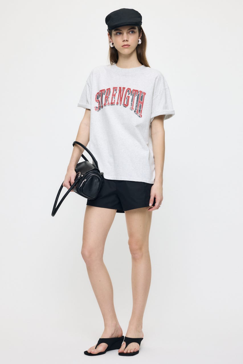 STRENGTH COLLEGE Tシャツ T.GRY FREE