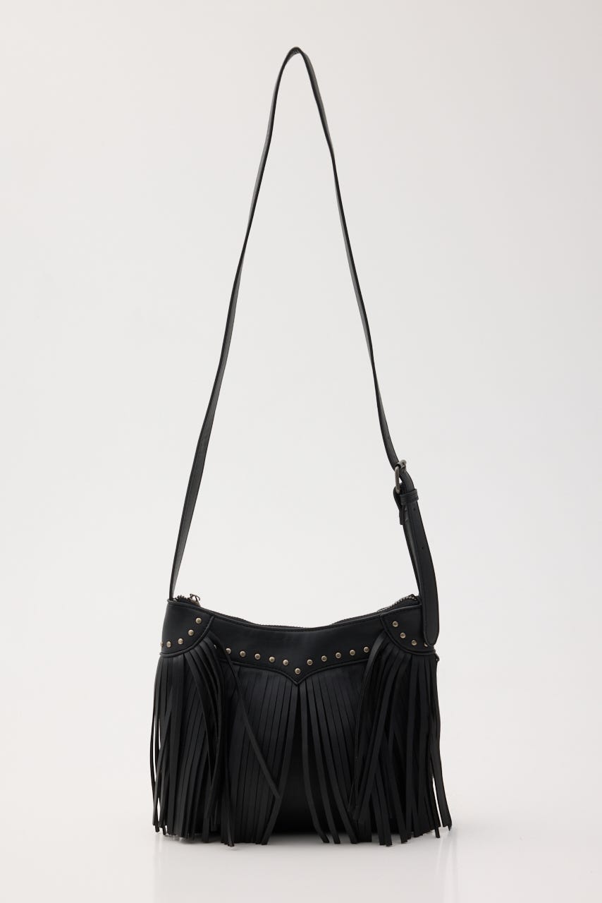 FRINGE POCHET(BLK) ＆ FLORAL POUCH