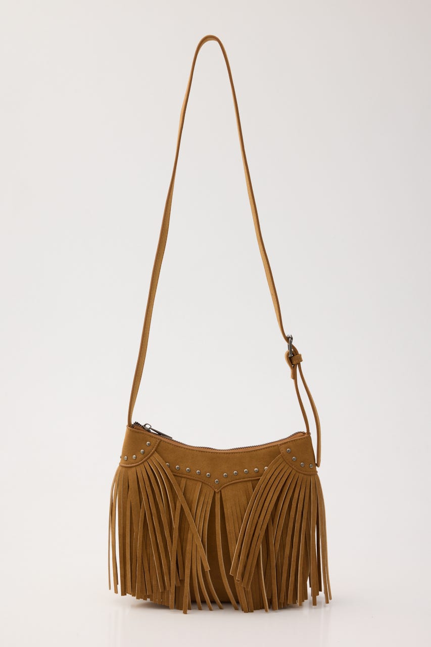 FRINGE POCHET(BRN) ＆ FLORAL POUCH BRN FREE