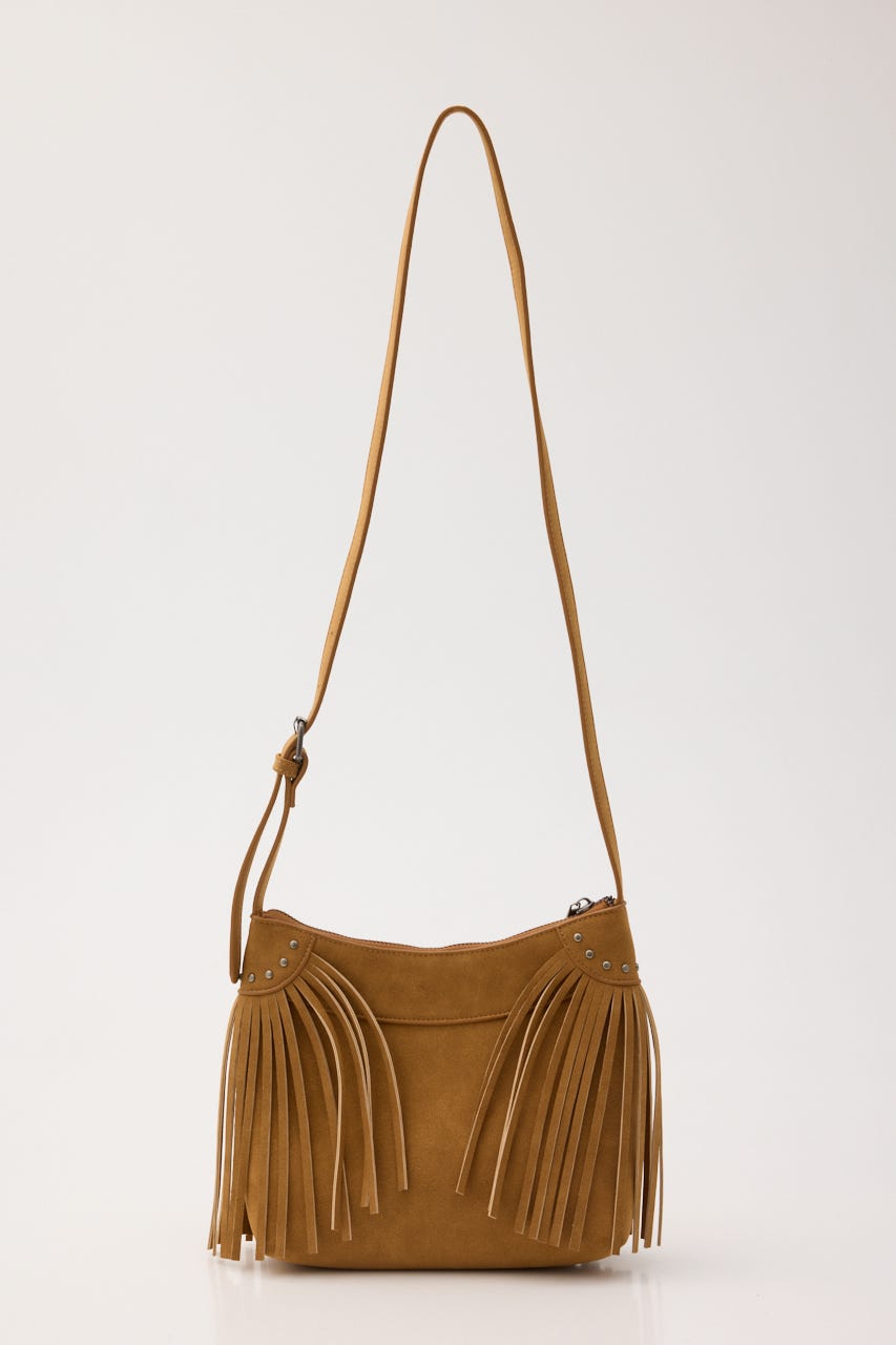 FRINGE POCHET(BRN) ＆ FLORAL POUCH BRN FREE