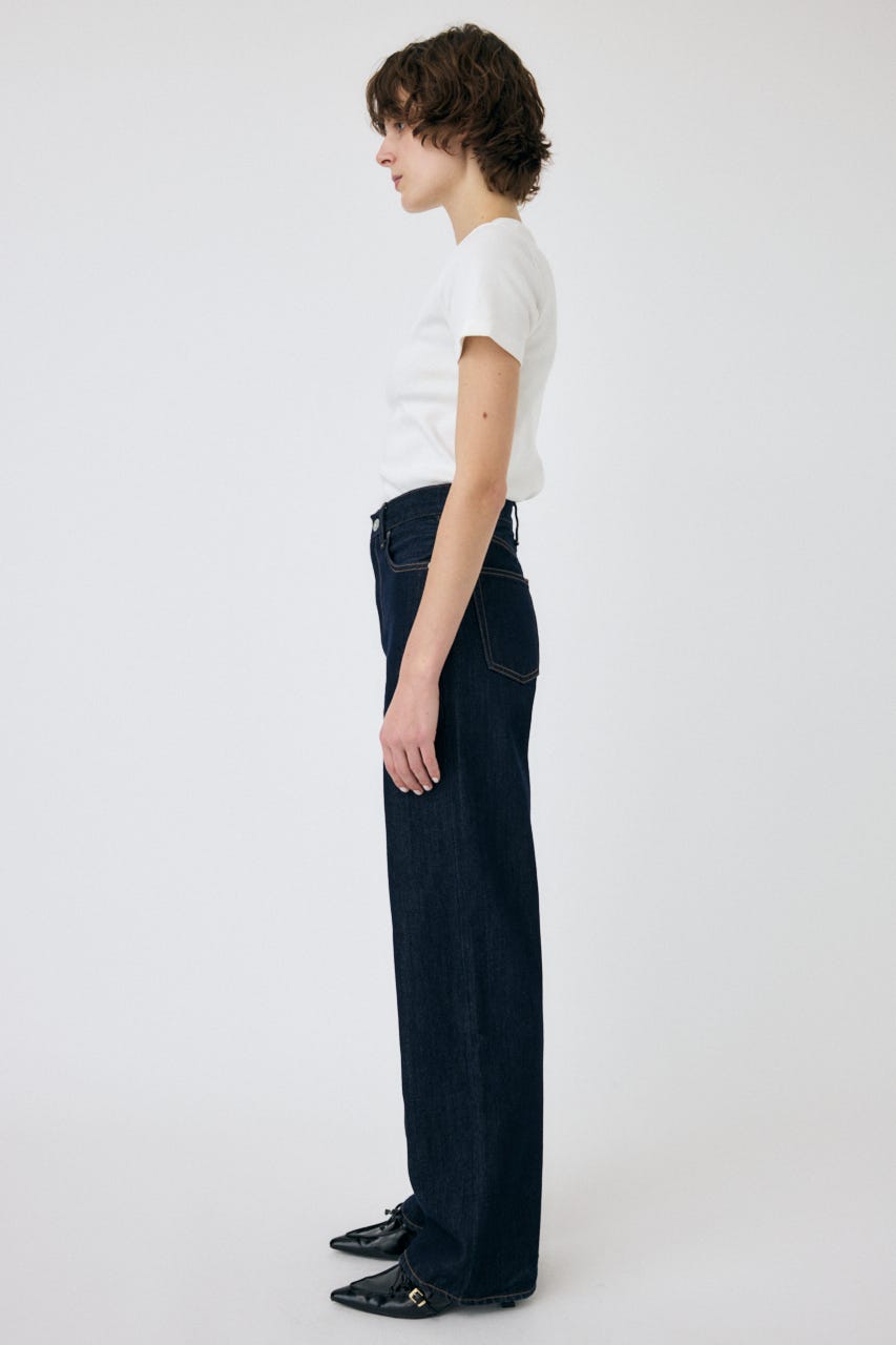 HIGH WAIST STRAIGHT One Wash 25inch