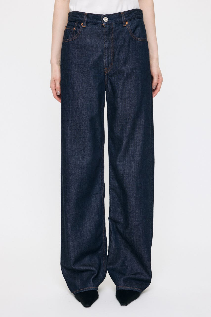 TENCEL(TM) DENIM ストレート One Wash 23inch
