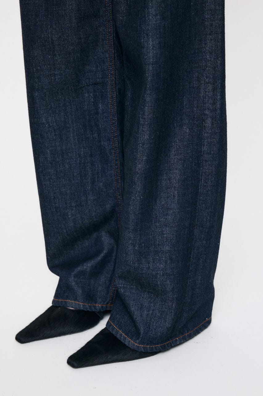 TENCEL(TM) DENIM ストレート One Wash 23inch
