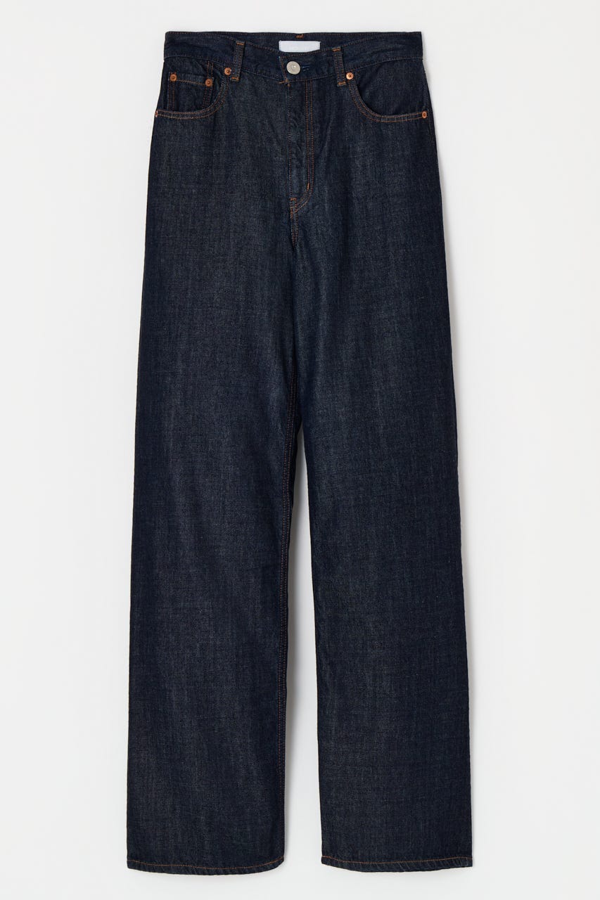 TENCEL(TM) DENIM ストレート One Wash 23inch