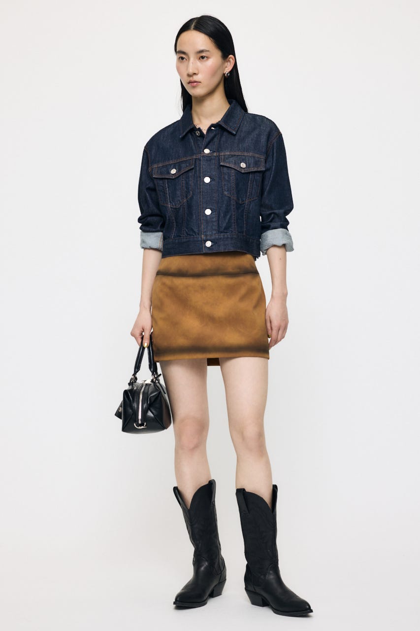 TENCEL(TM) DENIM SHORT ジャケット One Wash FREE