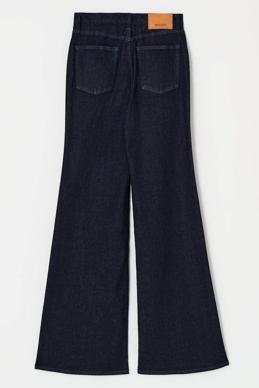 【美脚見えデニム】【SNSで話題！】ADVANCED LONG LEG フレア One Wash 25inch