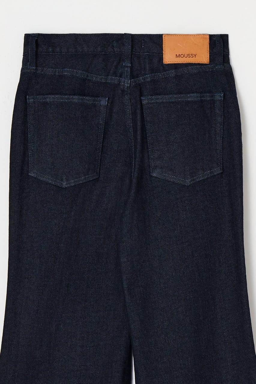 【美脚見えデニム】【SNSで話題！】ADVANCED LONG LEG フレア One Wash 25inch