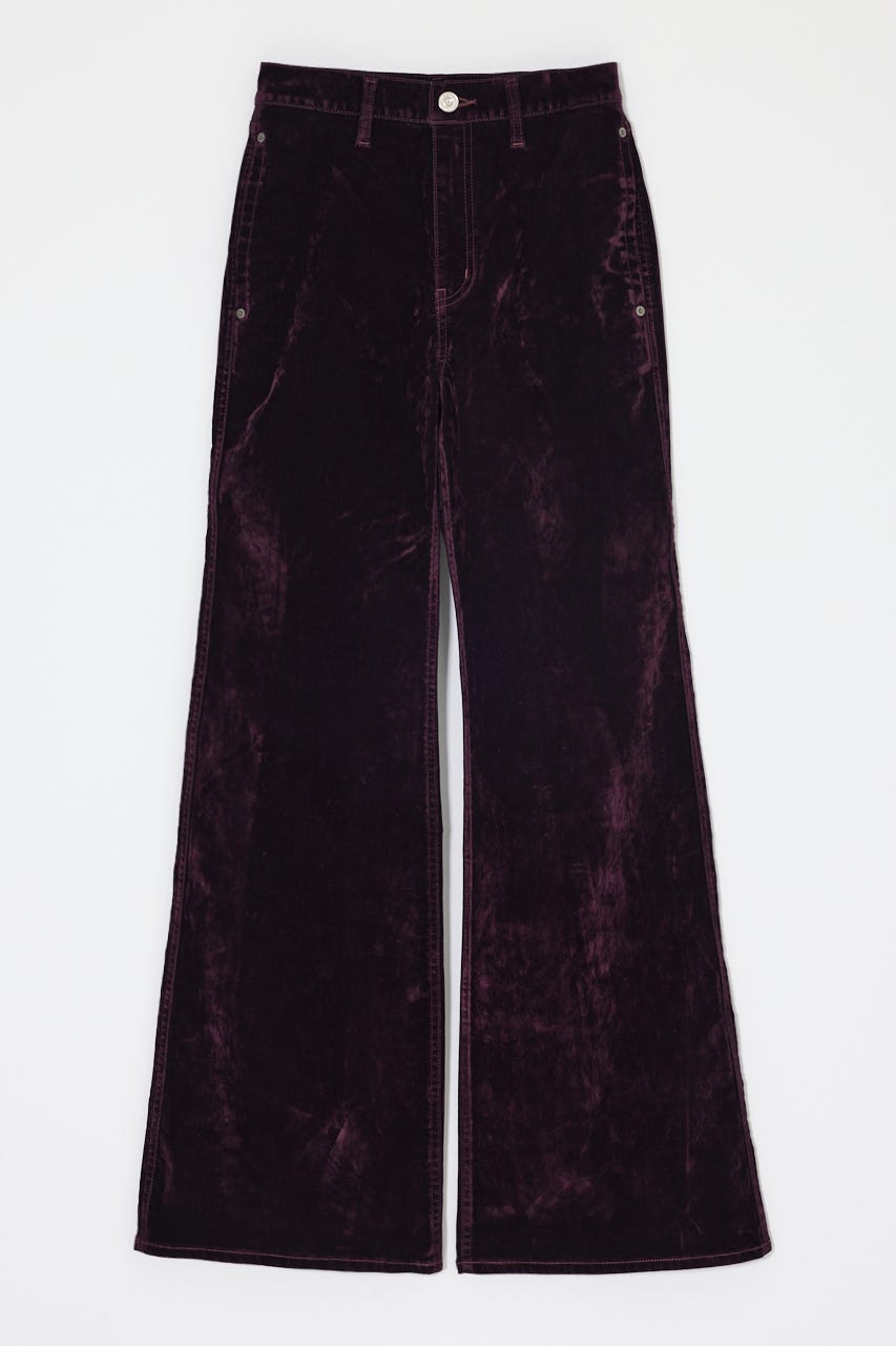 VELVET LONG LEG フレア BRD 2