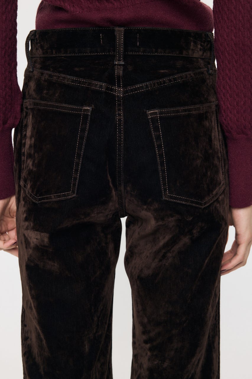 VELVET LONG LEG フレア BRN 0