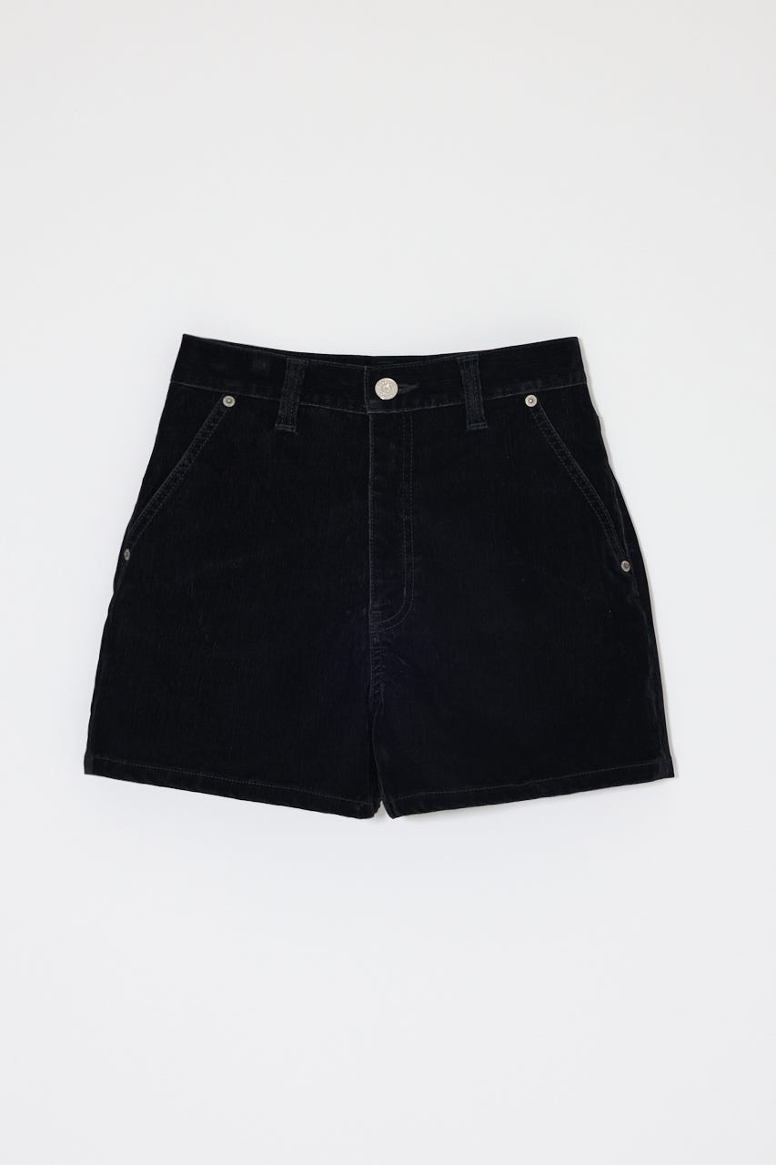 VELVET MICRO ショーツ BLK 1