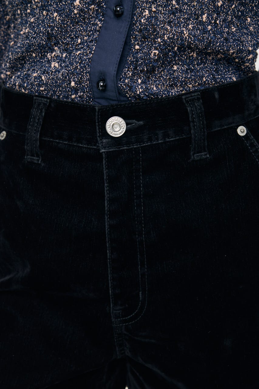 VELVET MICRO ショーツ BLK 1
