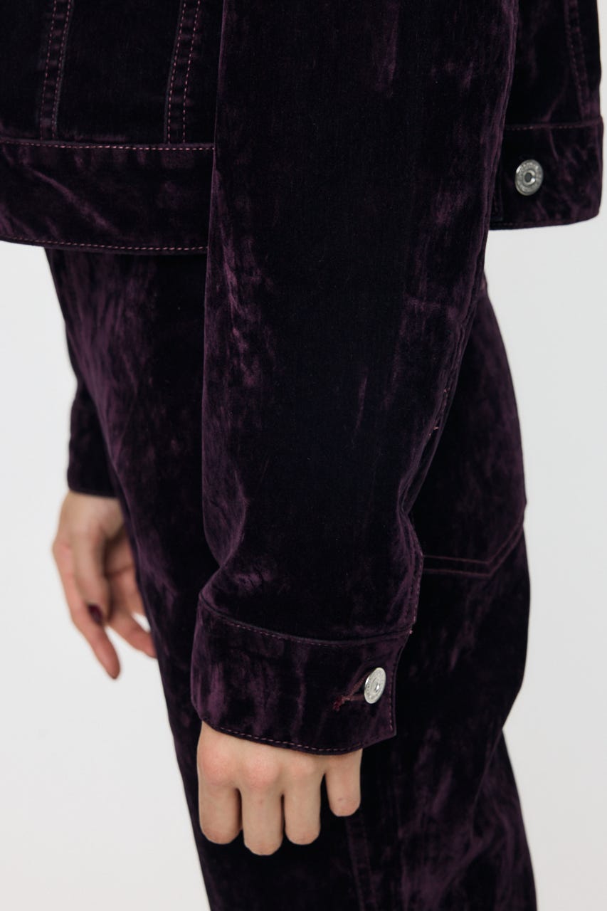 VELVET SHORT ジャケット BRD 1