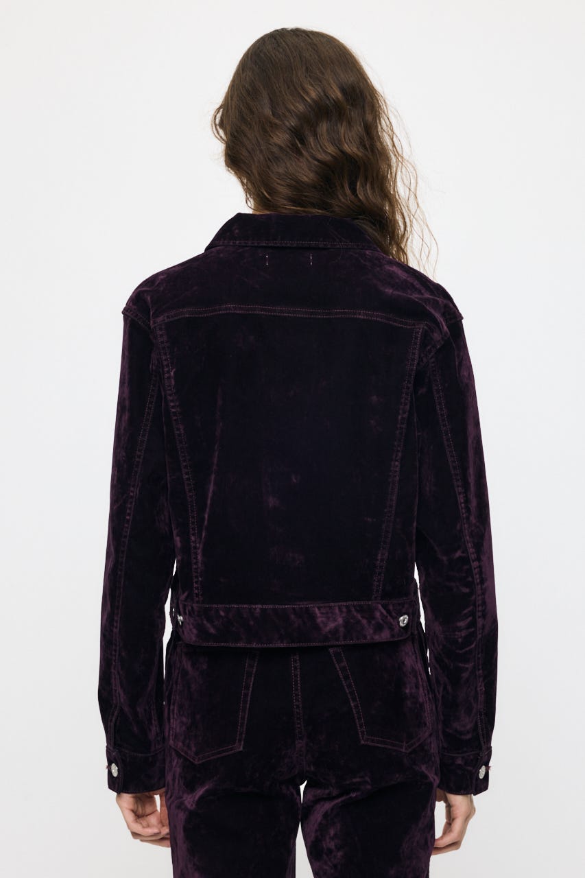 VELVET SHORT ジャケット BRD 1