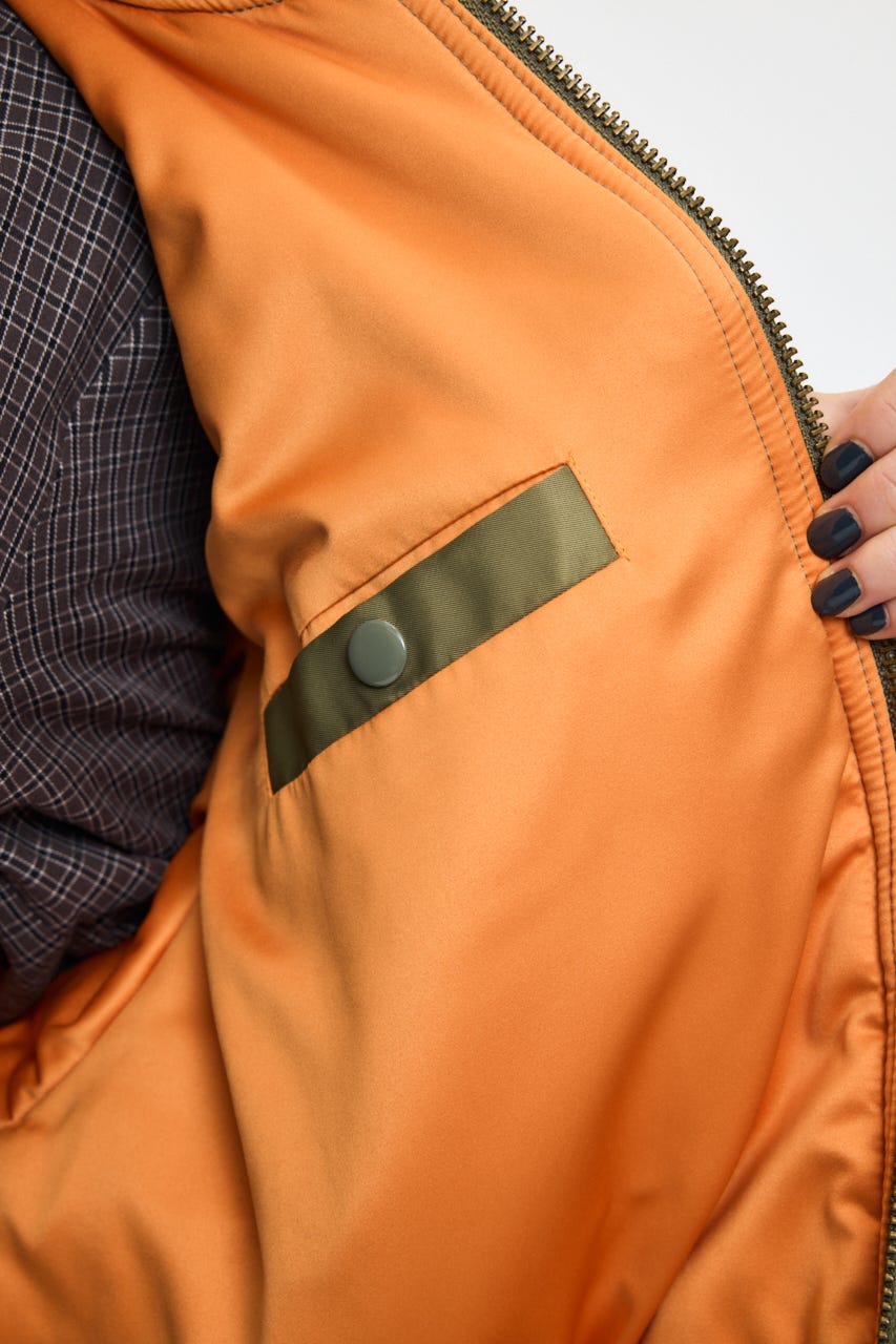 GATHER NYLON MA-1 KHA 2