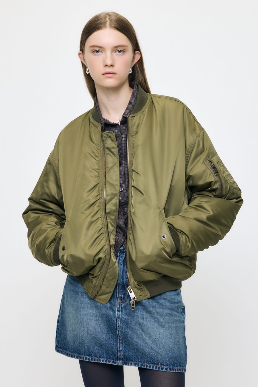 GATHER NYLON MA-1 KHA 2