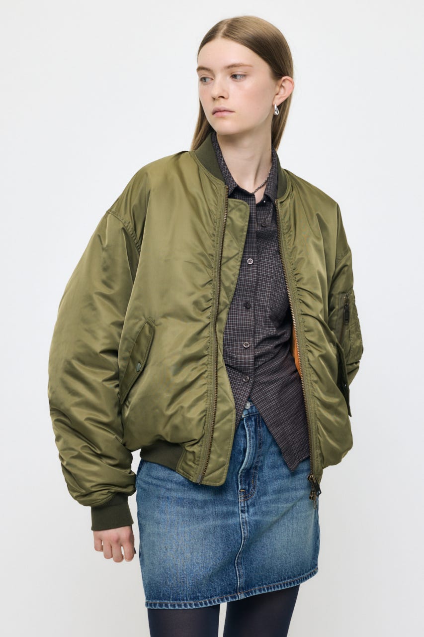 GATHER NYLON MA-1 KHA 2