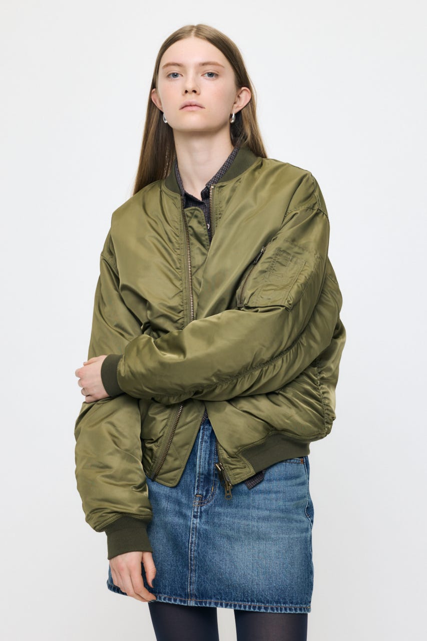 GATHER NYLON MA-1 KHA 2