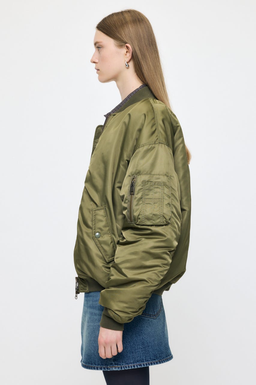 GATHER NYLON MA-1 KHA 2