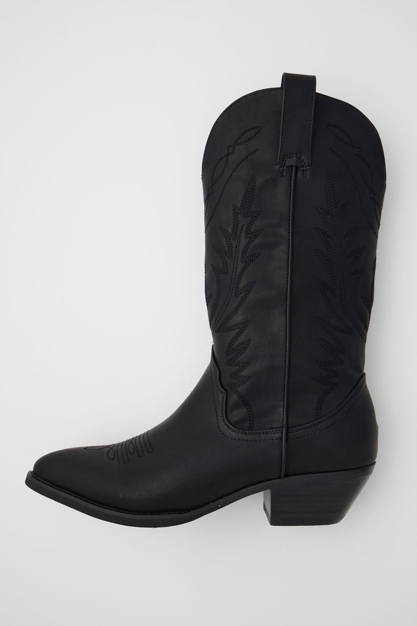 WESTERN ブーツ BLK L