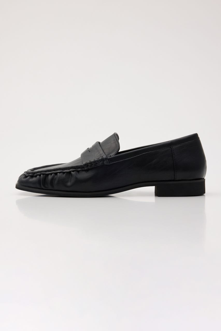 GATHER FLAT ローファー BLK L