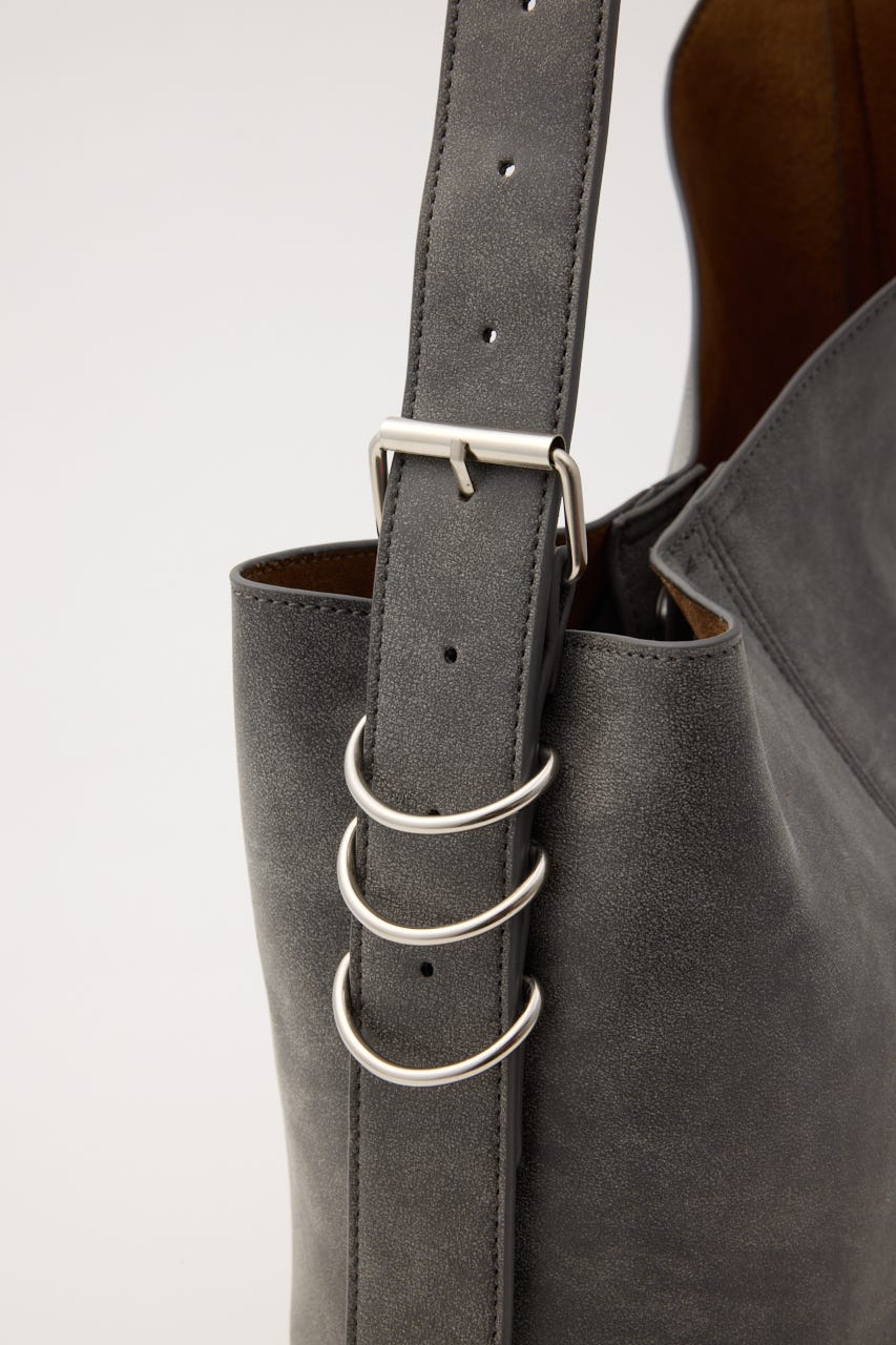 ONE HANDLE BUCKET バッグ L/BLK FREE