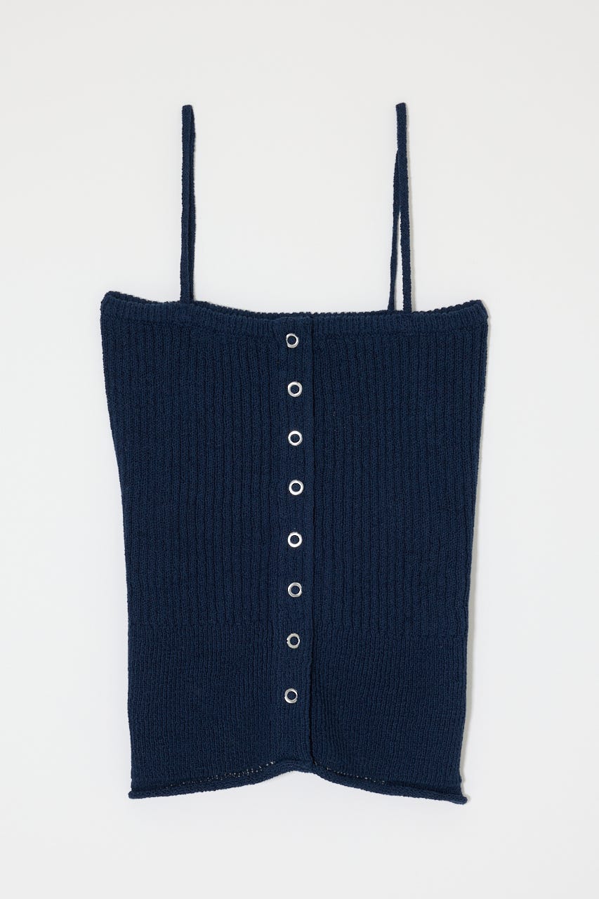 MOUSSY | FRONT BUTTON KNIT キャミ (キャミソール ) |SHEL'TTER WEBSTORE
