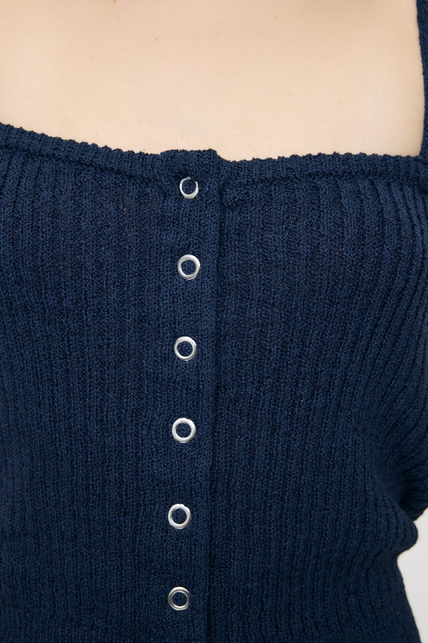 MOUSSY | FRONT BUTTON KNIT キャミ (キャミソール ) |SHEL'TTER WEBSTORE