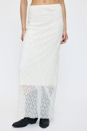 SHEER LACE LONG スカート