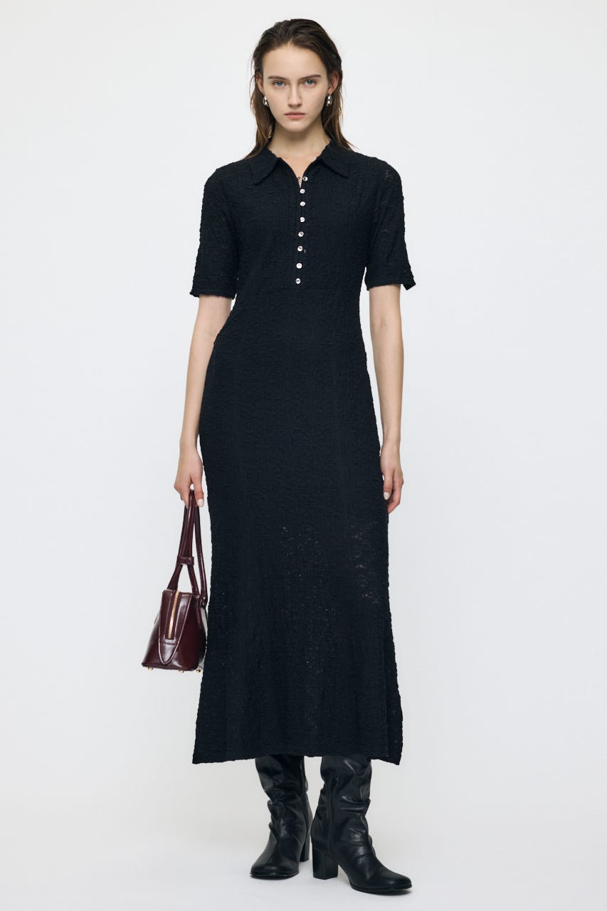 MERMAID LACE ドレス BLK 2