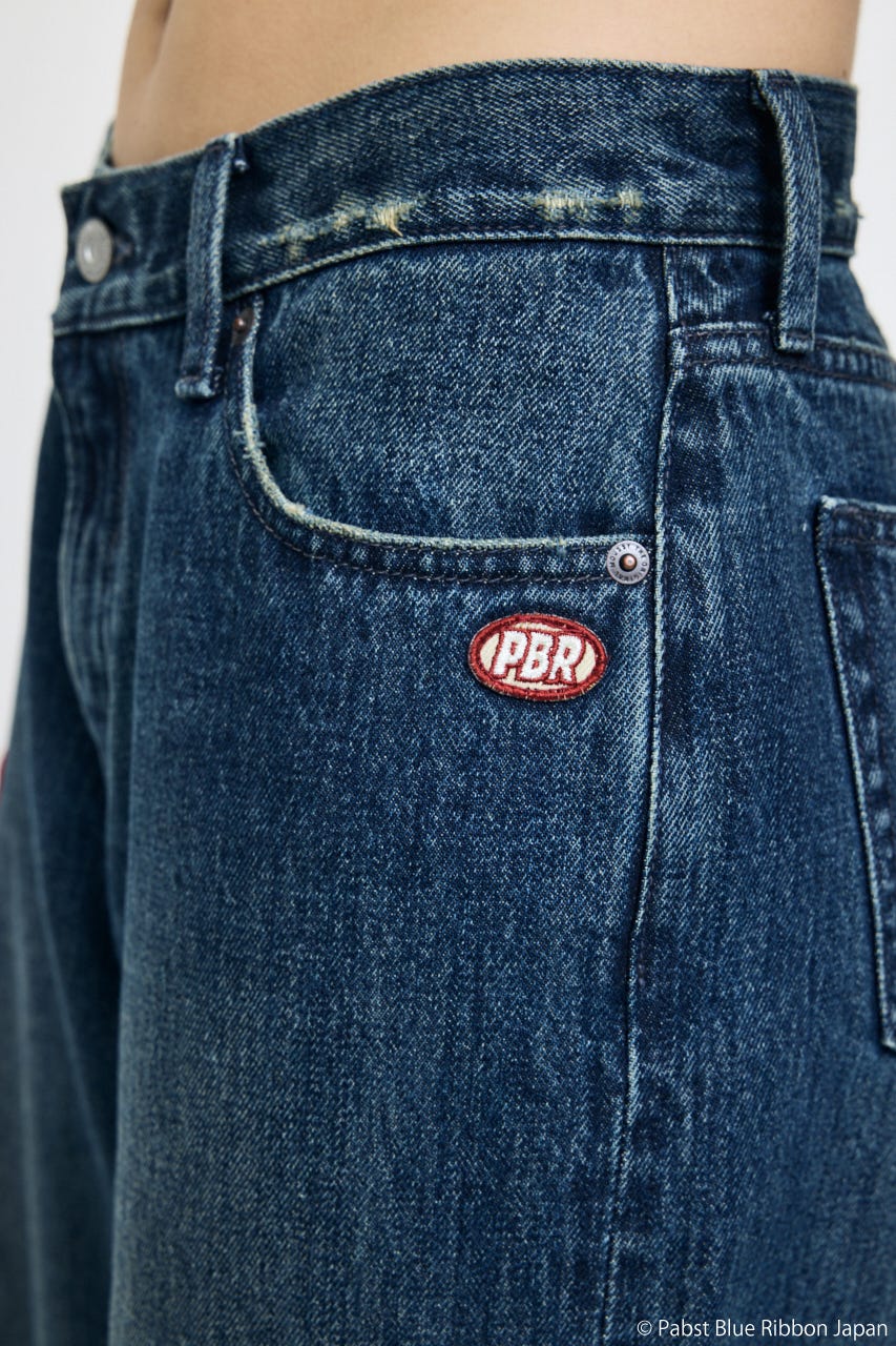 PABST PATCHED WIDE ストレート D/BLU 2