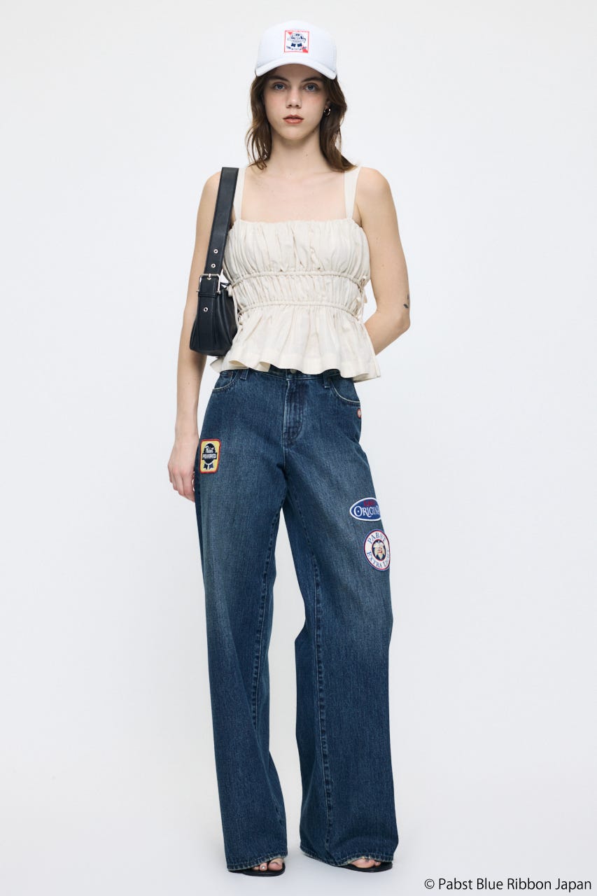 PABST PATCHED WIDE ストレート D/BLU 2
