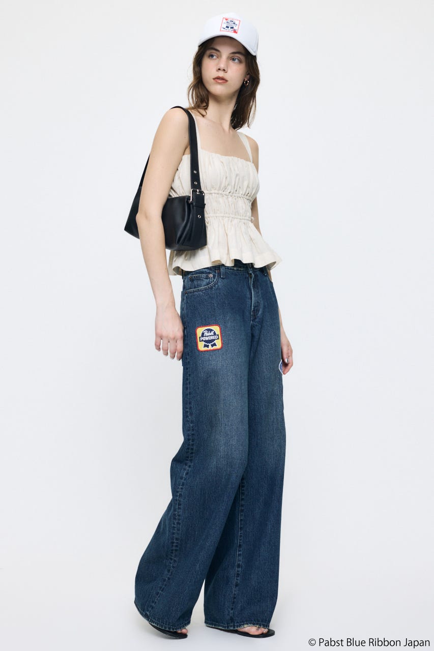 PABST PATCHED WIDE ストレート D/BLU 2