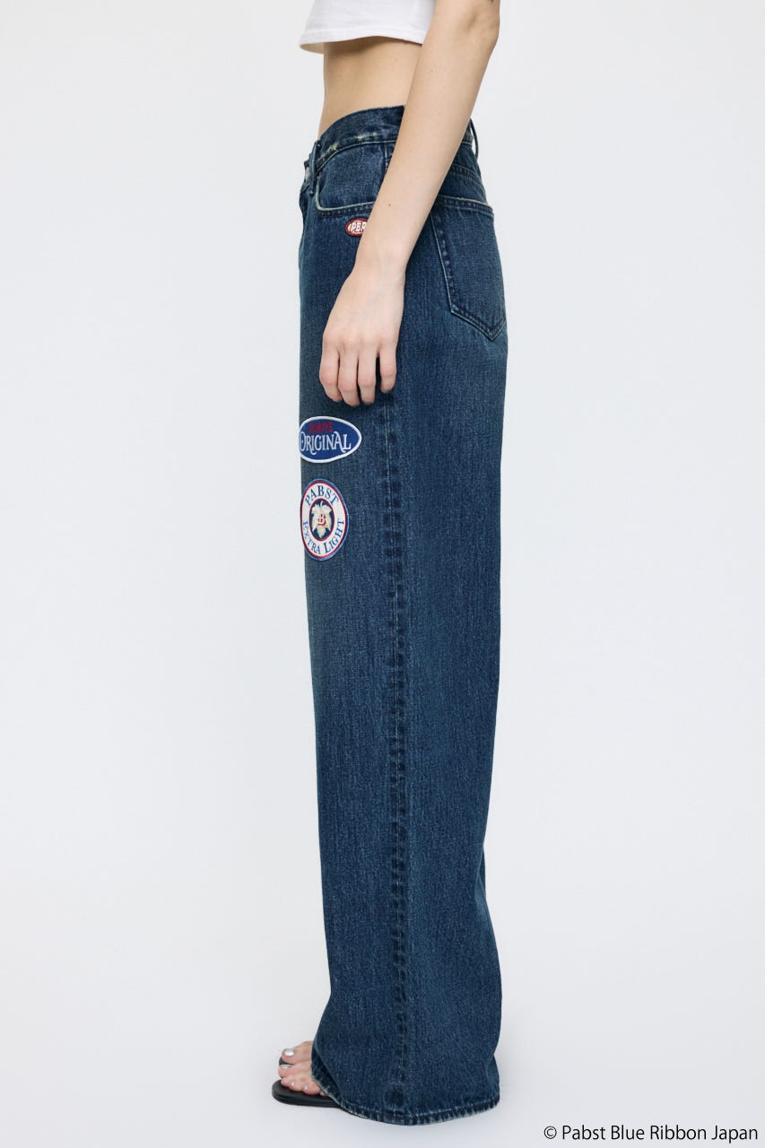 PABST PATCHED WIDE ストレート D/BLU 2