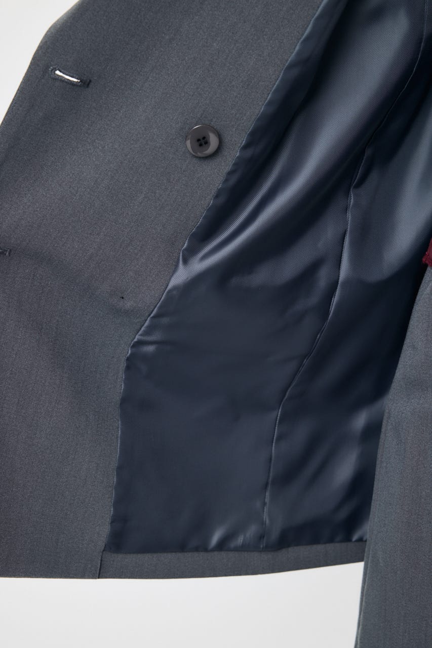 【AW予約アイテム】DOUBLE BREASTED ジャケット GRY 2
