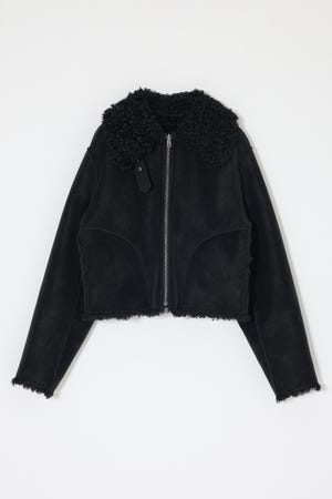 REVERSIBLE CURLY FUR ジャケット