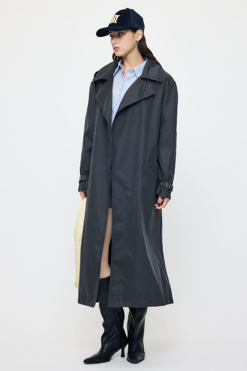 MOTOR TRENC コート L/BLK FREE
