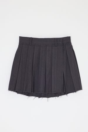 PLEATED WRAP スカート