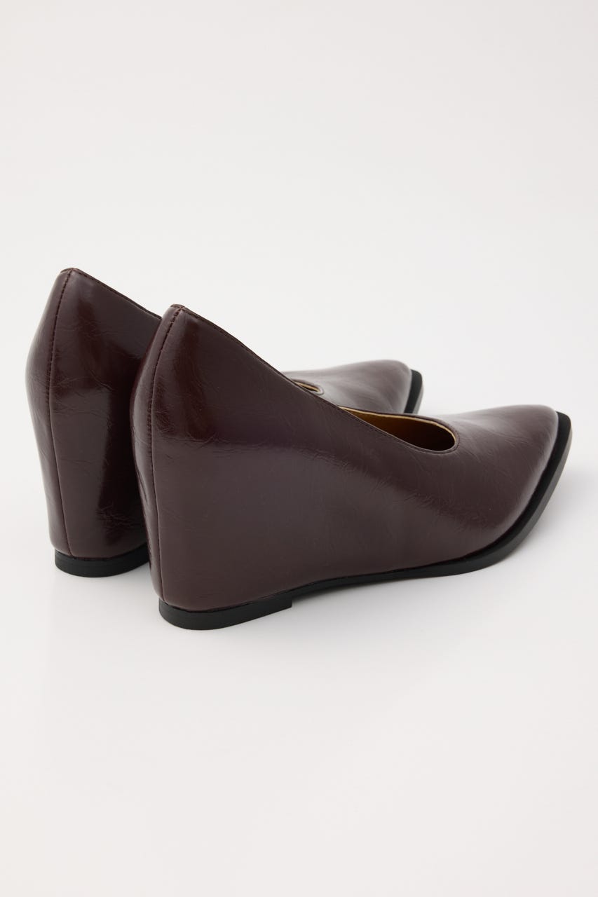 POINTED TOE WEDGE パンプス BRD L