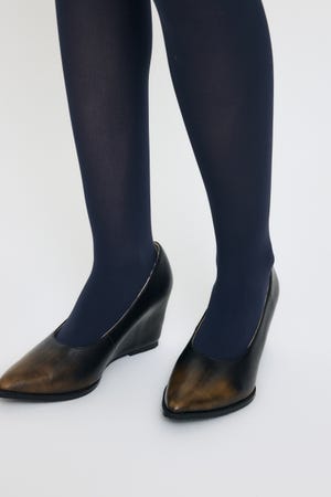 POINTED TOE WEDGE パンプス