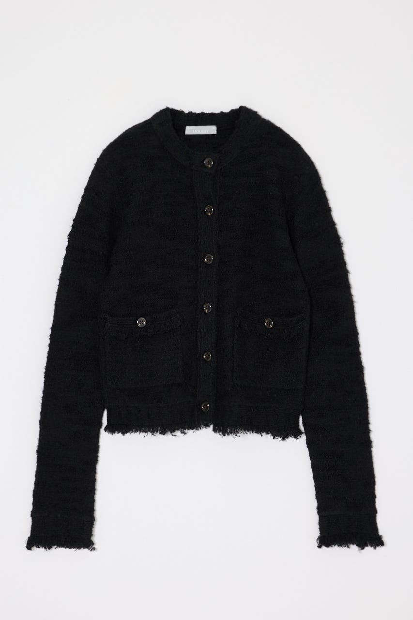 MIX TWEED KNIT カーディガン
