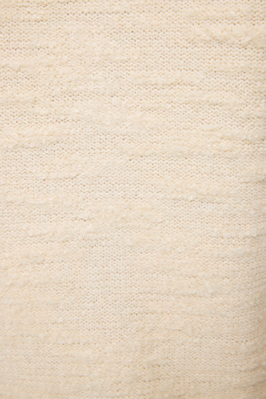 MIX TWEED KNIT カーディガン IVOY FREE
