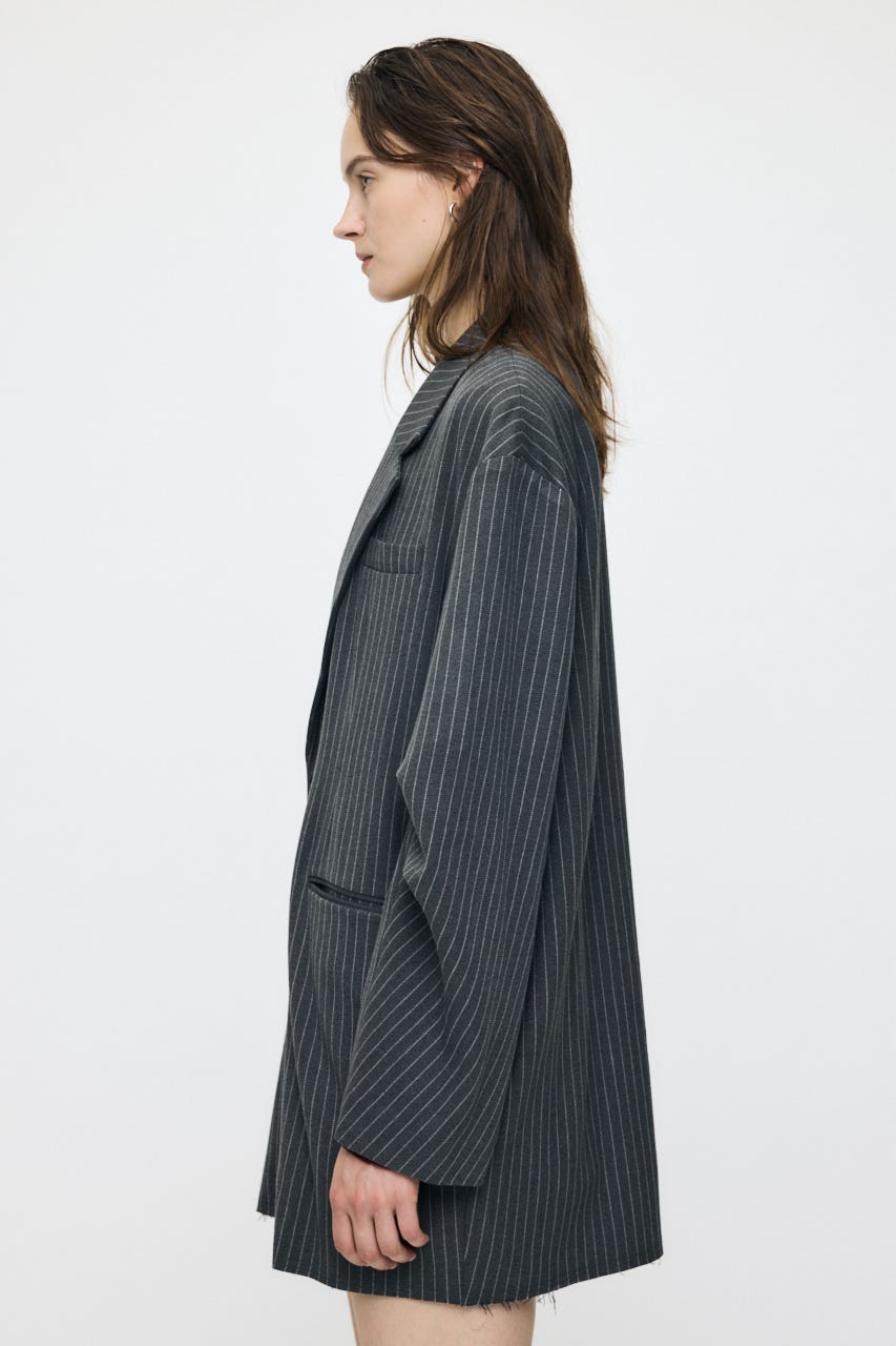 OVERSIZED ジャケット GRY FREE