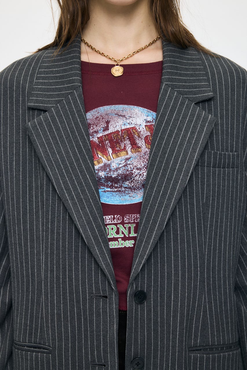 OVERSIZED ジャケット GRY FREE