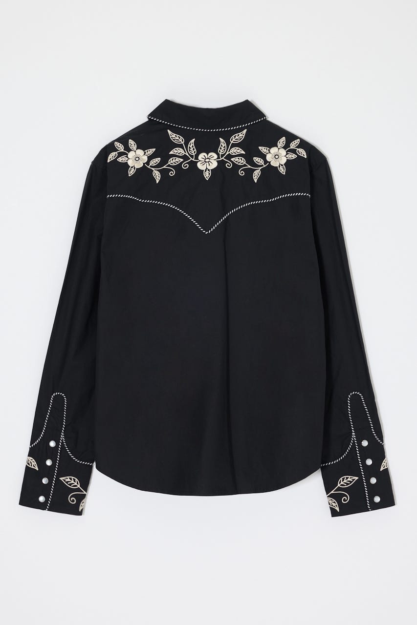WESTERN シャツ BLK FREE