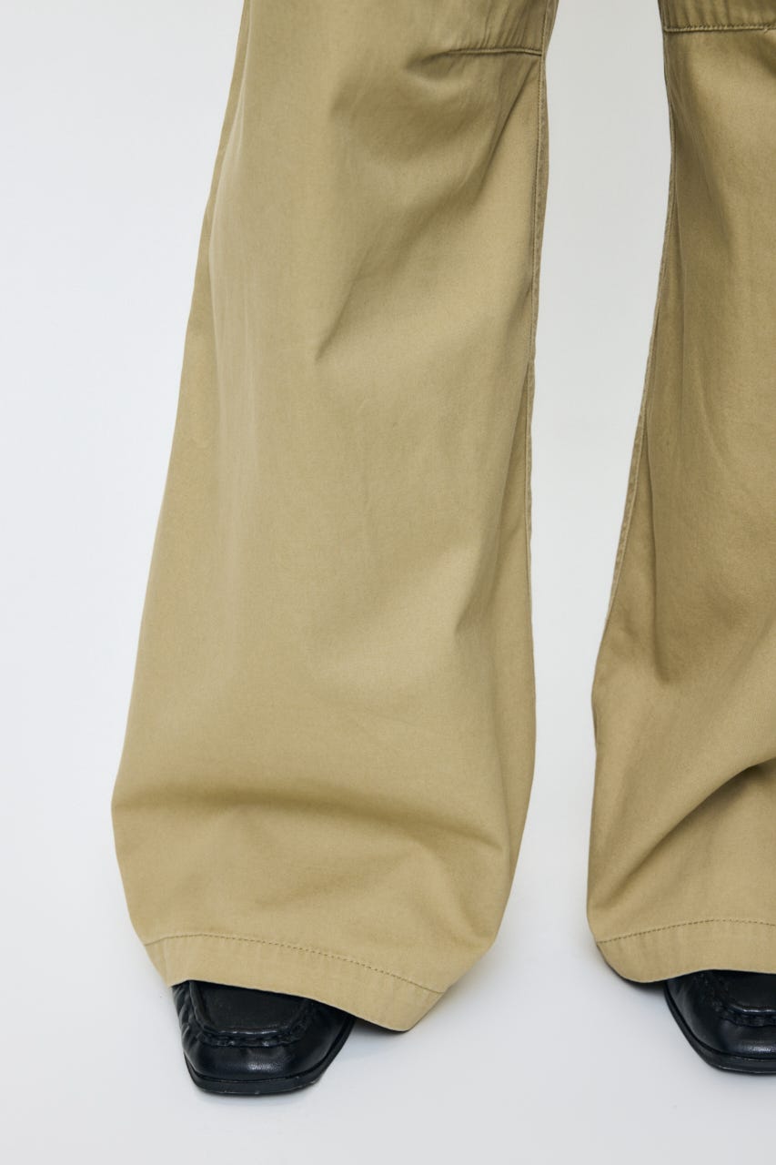 MILITARY WIDE LONG パンツ BEG 2